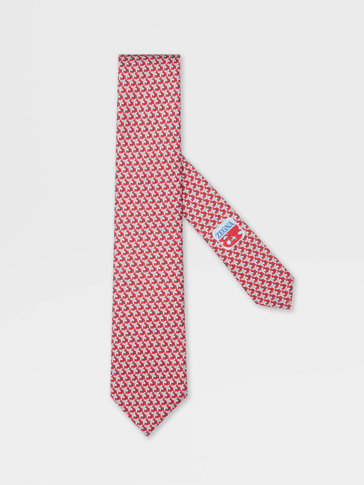 Red Silk Tie